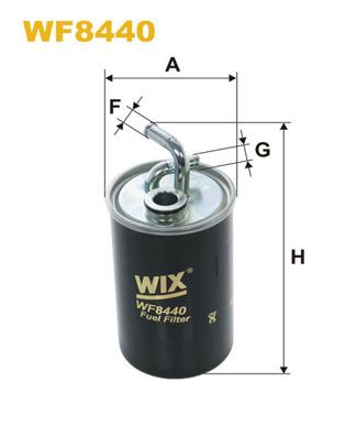 WIX FILTERS Polttoainesuodatin WF8440